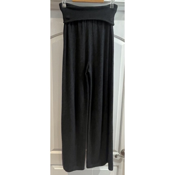 Anthropologie Sparrow Wide Leg Sweater Pants Merino Wool Blend Gray M Comfy Cozy - Picture 3 of 11